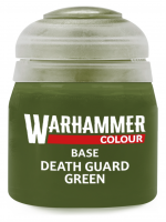 Warhammer Colour Base Paint (Death Guard Green) - základná farba, zelená