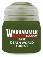 Warhammer Colour Base Paint (Death World Forest) - základná farba, zelená 
