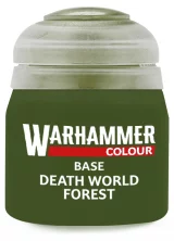 Warhammer Colour Base Paint (Deathworld Forest) - základná farba, zelená