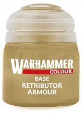 Warhammer Colour Base Paint (Retributor Armour) - základná farba, zlatohnedá