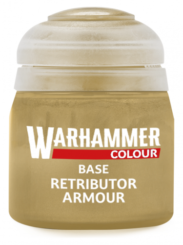 Warhammer Colour Base Paint (Retributor Armour) - základná farba, zlatohnedá