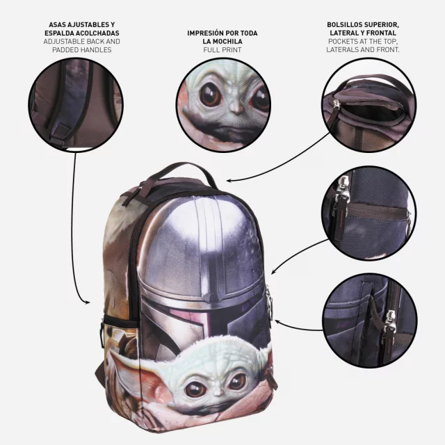 Batoh Star Wars: The Mandalorian - Causal Urban Backpack