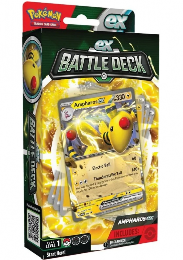 Kartová hra Pokémon TCG - Ampharos ex Battle Deck
