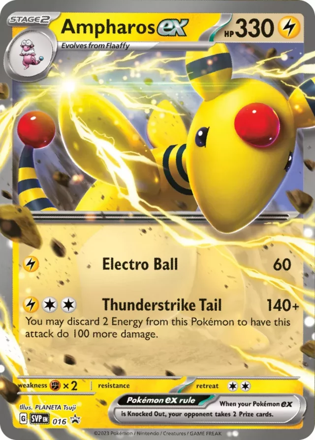 Kartová hra Pokémon TCG - Ampharos ex Battle Deck