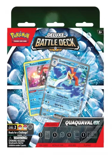 Kartová hra Pokémon TCG - Deluxe Battle Deck Quaquaval ex