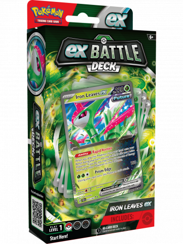 Kartová hra Pokémon TCG - Iron Leaves ex Battle Deck