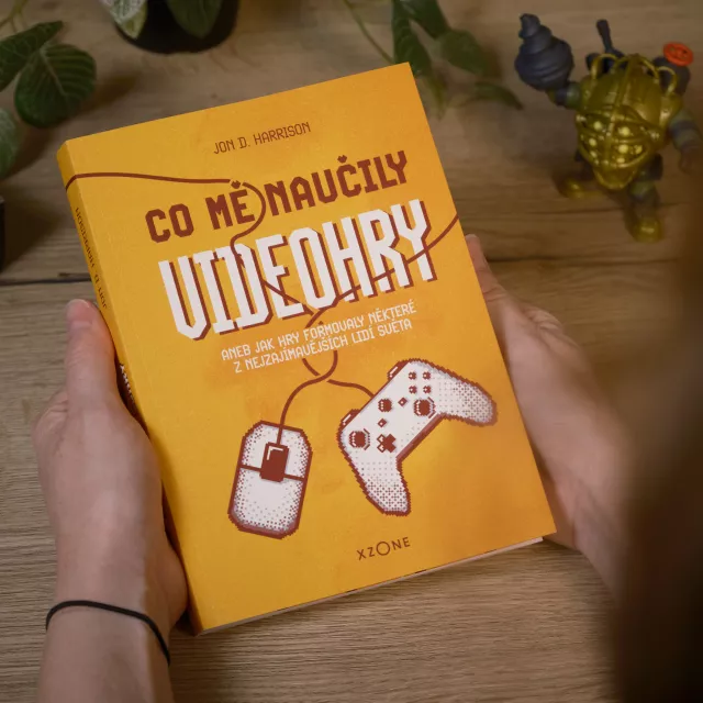 Kniha Co mě naučily videohry aneb Jak hry formovaly některé z nejzajímavějších lidí světa