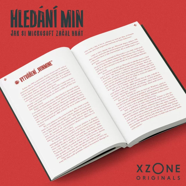 Kniha Hledání min: Jak si Microsoft začal hrát