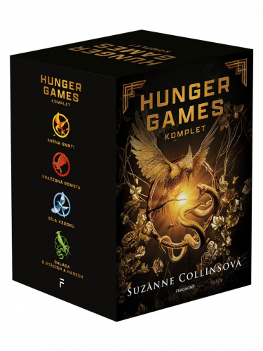 Kniha Hunger Games – komplet 1.-4. diel (Box)