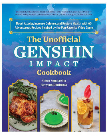 Kuchárka Genshin Impact - The Unofficial Genshin Impact Cookbook ENG