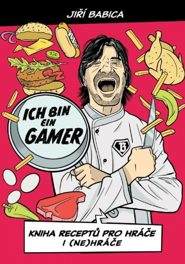 Kuchárka Ich bin ein Gamer - Kniha receptů pro hráče i nehráče