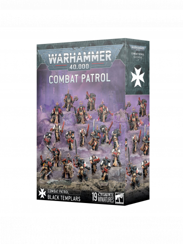 W40k: Combat Patrol - Black Templars (19 figúrok)