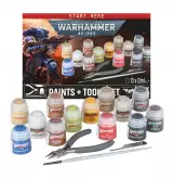 Warhammer 40,000 - Paints + Tools Set - Stolová hra