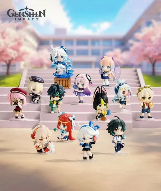 Figúrka Genshin Impact - Academy's Light and Shadow Poetry Blind Box (náhodný výber) - Anime
