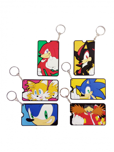 Kľúčenka Sonic the Hedgehog - Gacha Bag Tags (náhodný výber)