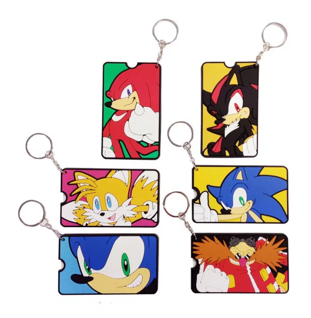 Kľúčenka Sonic the Hedgehog - Gacha Bag Tags (náhodný výber)