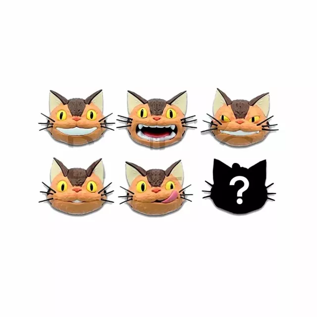 Magnet Ghibli (My Neighbor Totoro) - Catbus Face Blind Box (náhodný výber) - Magnety