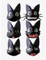 Magnet Ghibli (Kiki's Delivery Service) - Jiji Face Blind Box (náhodný výber) - Magnety