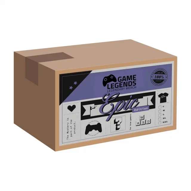 Mystery Box Game Legends - Epic Edition + tričko