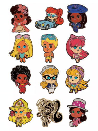 Odznak Barbie - Barbie Mystery Pin Blind Box (náhodný výber)