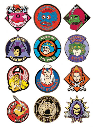 Odznak Masters of the Universe - Mystery Pin (náhodný výber)