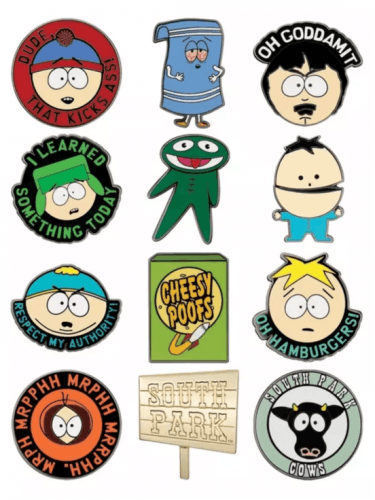 Odznak South Park - Mystery Pin Blind Box (náhodný výber)