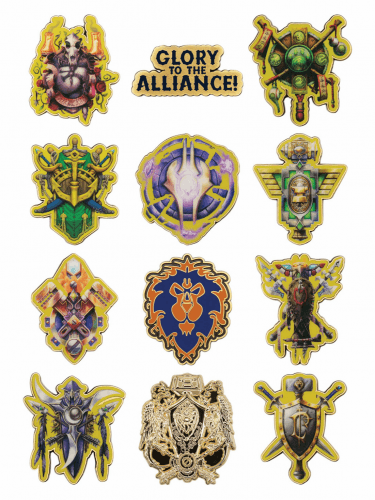 Odznak World of Warcraft - Alliance (náhodný výber)