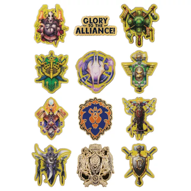 Odznak World of Warcraft - Alliance (náhodný výber) - Figúrka