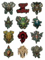 Odznak World of Warcraft - Horde (náhodný výber)