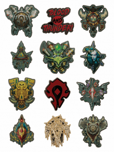 Odznak World of Warcraft - Horde (náhodný výber)