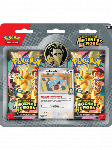 Kartová hra Pokémon TCG: Mega Evolution - Ascended Heroes Larry 2-Pack Blister
