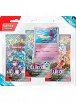 Kartová hra Pokémon TCG: Scarlet & Violet - Stellar Crown 3-Pack Blister booster (Latias)