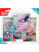 Kartová hra Pokémon TCG: Scarlet & Violet - Stellar Crown 3-Pack Blister booster (Tinkaton)