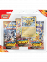 Kartová hra Pokémon TCG: Scarlet & Violet - Surging Sparks 3-Pack Blister booster (Zapdos)