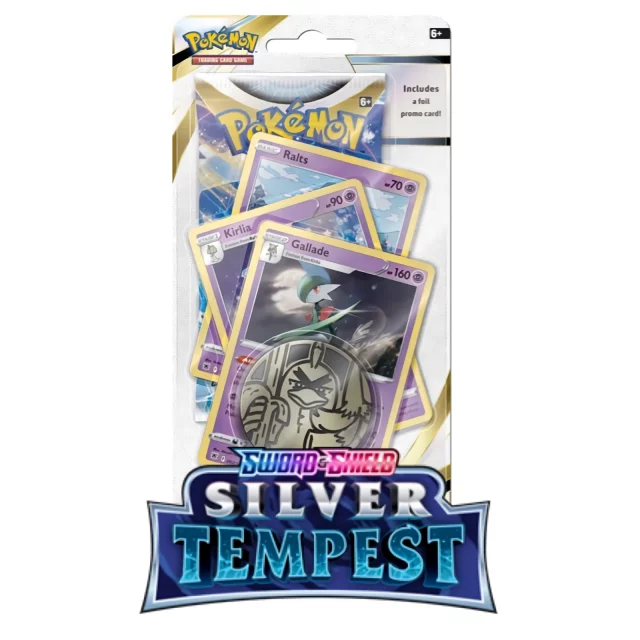 Kartová hra Pokémon TCG: Sword & Shield Silver Tempest - Premium Checklane Blister booster (Gallade)