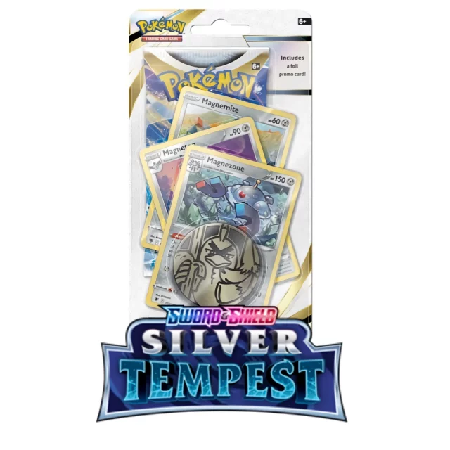 Kartová hra Pokémon TCG: Sword & Shield Silver Tempest - Premium Checklane Blister booster (Magnezone)