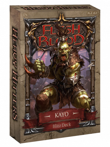 Kartová hra Flesh and Blood TCG: Heavy Hitters - Kayo Blitz Deck