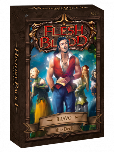 Kartová hra Flesh and Blood TCG: History Pack 1 - Bravo Blitz Deck