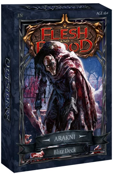 Kartová hra Flesh and Blood TCG: Outsiders - Arakni Blitz Deck