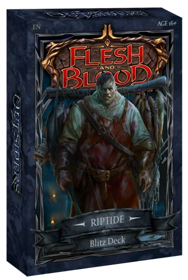 Kartová hra Flesh and Blood TCG: Outsiders - Riptide Blitz Deck