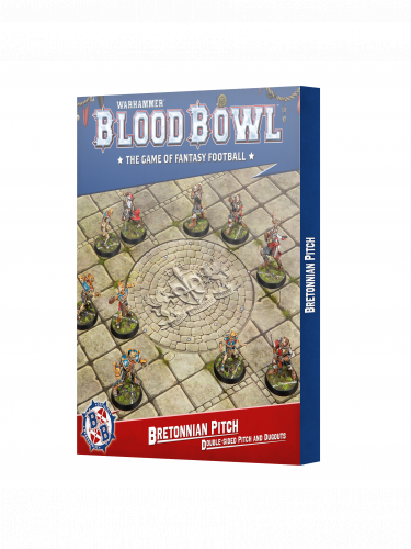 Stolová hra Blood Bowl - Bretonnian Pitch & Dugouts