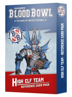 Stolová hra Blood Bowl - High Elf Team - Reference Card Pack
