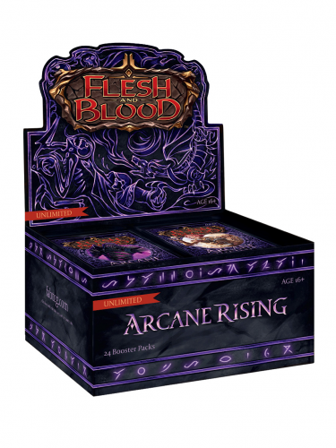 Kartová hra Flesh and Blood TCG: Arcane Rising - Unlimited Booster Box (24 boosterov)