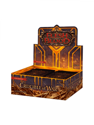 Kartová hra Flesh and Blood TCG: Crucible of War Unlimited Booster Box (24 boosterov)