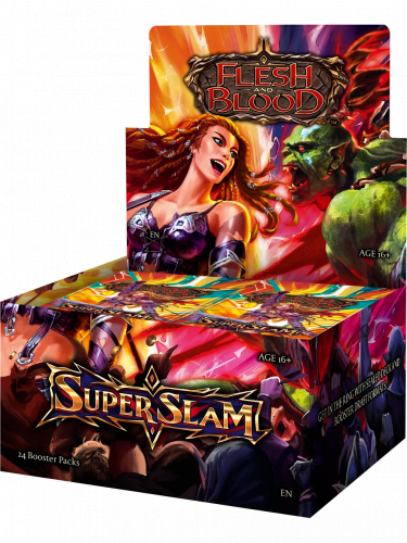 Kartová hra Flesh and Blood TCG: Super Slam - Booster Box (24 boosterov)