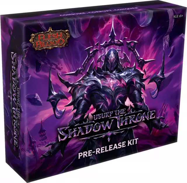 Kartová hra Flesh and Blood TCG: Usurp the Shadow Throne - Pre-Release Kit - Zberateľská kartová hra TCG
