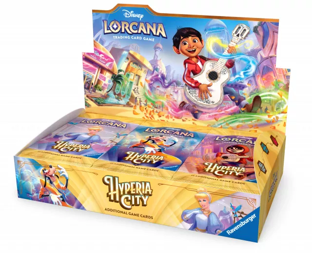 Kartová hra Lorcana: Hyperia City Booster Box (24 boosterov) - Disney