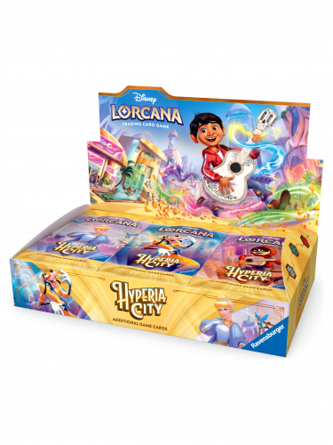 Kartová hra Lorcana: Hyperia City Booster Box (24 boosterov)