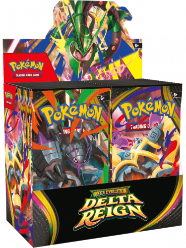 Kartová hra Pokémon TCG: Mega Evolution - Delta Reign - Booster Box (36 boosterov)