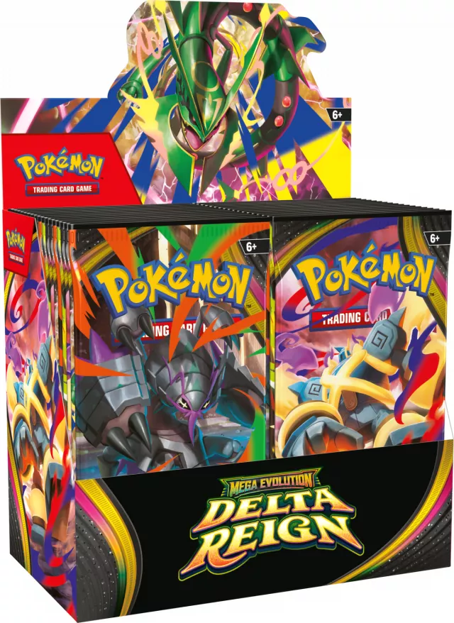 Kartová hra Pokémon TCG: Mega Evolution - Delta Reign - Booster Box (36 boosterov) - Zberateľská kartová hra TCG